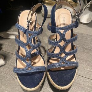 Chinese Laundry Wedges; Size 6